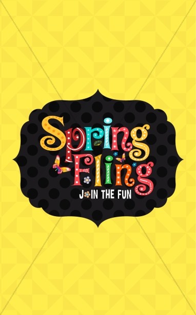 Spring Fling Ministry Bulletin Thumbnail Showcase