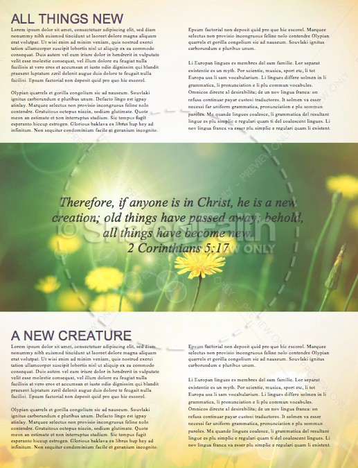 All Things New Religious Newsletter | page 2
