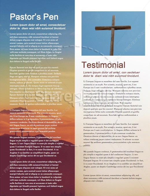 Resurrection Sunday Church Newsletter | page 3