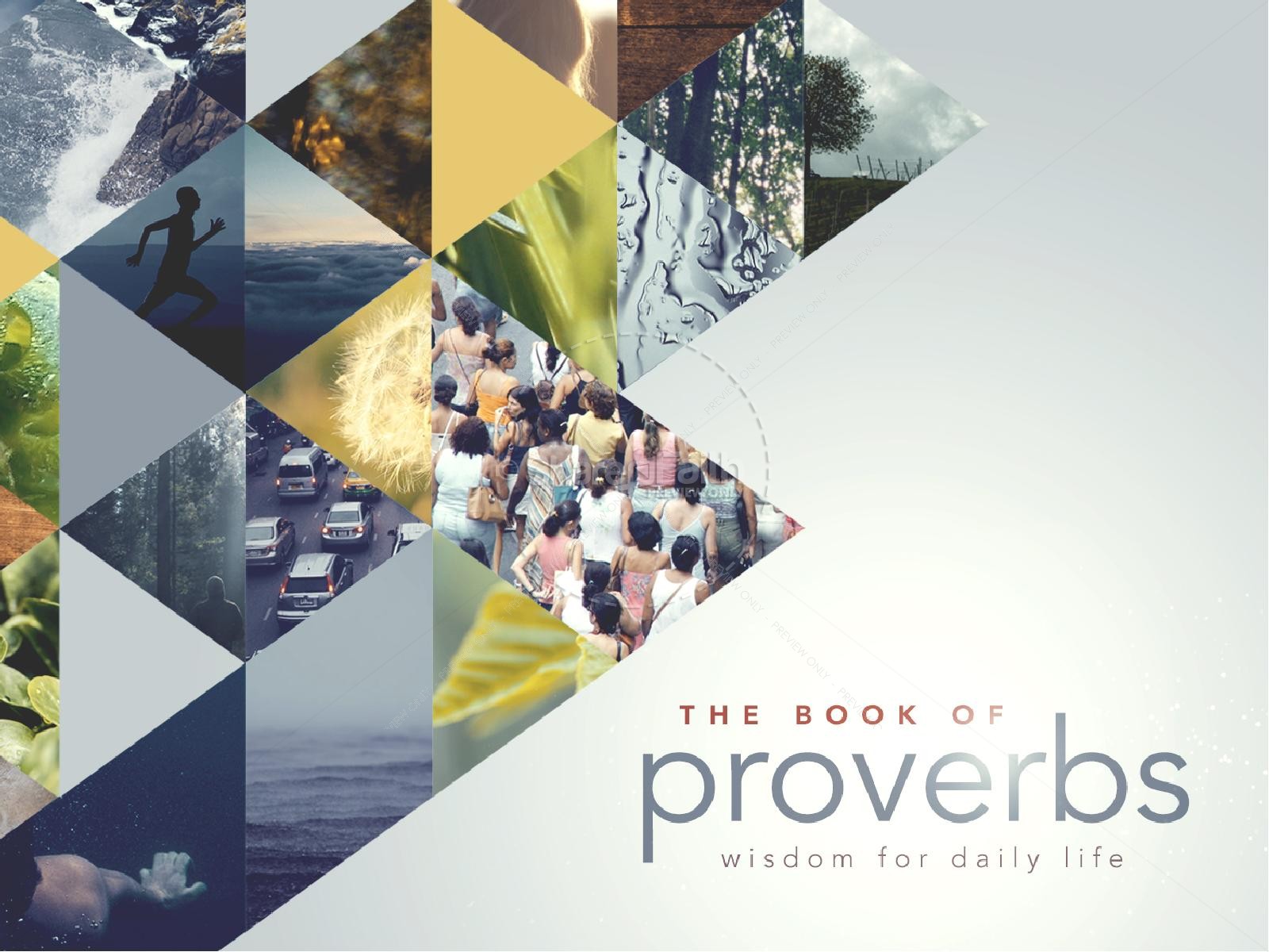 The Book of Proverbs Ministry PowerPoint Thumbnail 1