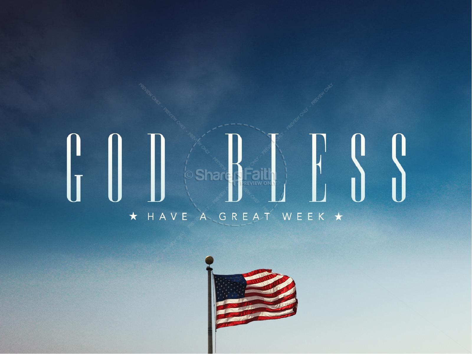 Memorial Day Never Forget Ministry PowerPoint Thumbnail 4