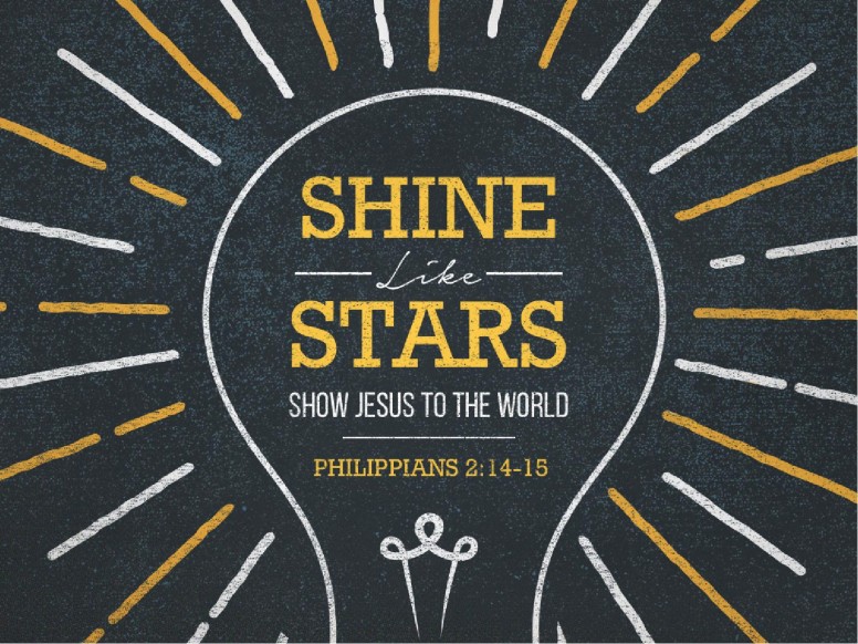 Shine Like Stars Church PowerPoint