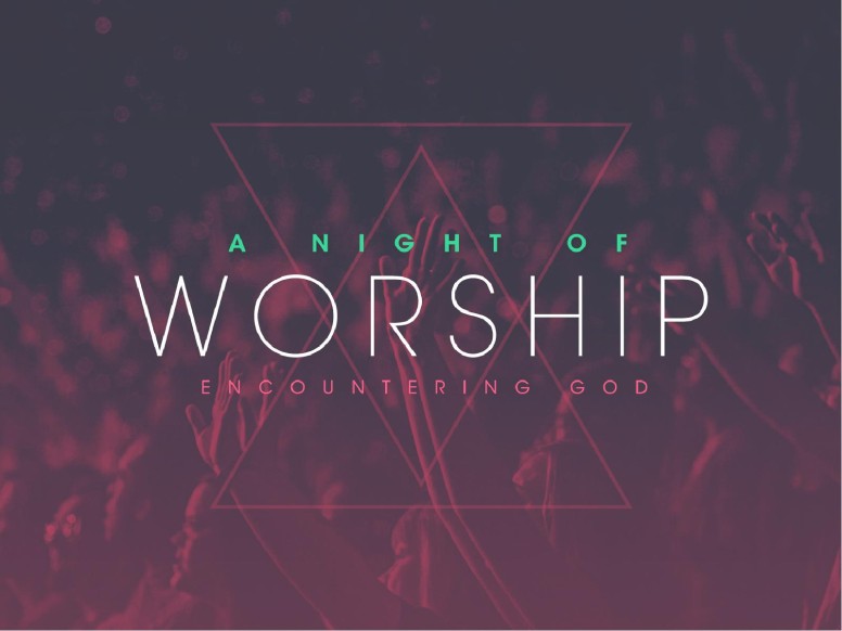 Night of Worship Church PowerPoint 
