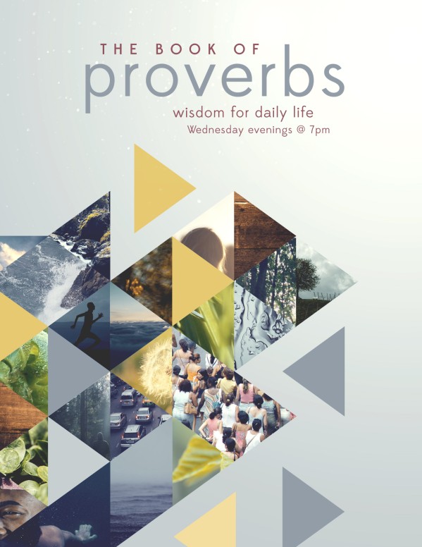 The Book of Proverbs Ministry Flyer