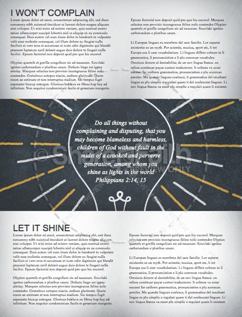 Shine Like Stars Church Newsletter | page 2