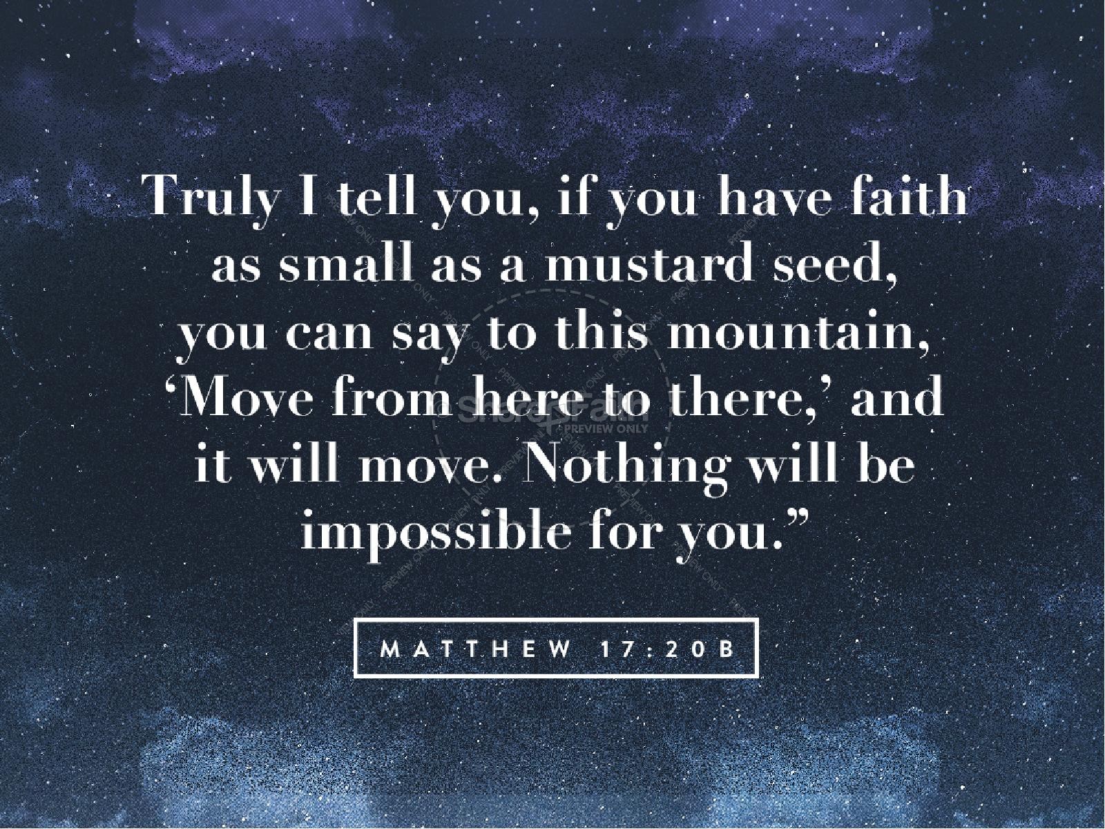 Miracles Faith to Move Mountains Ministry PowerPoint Thumbnail 5