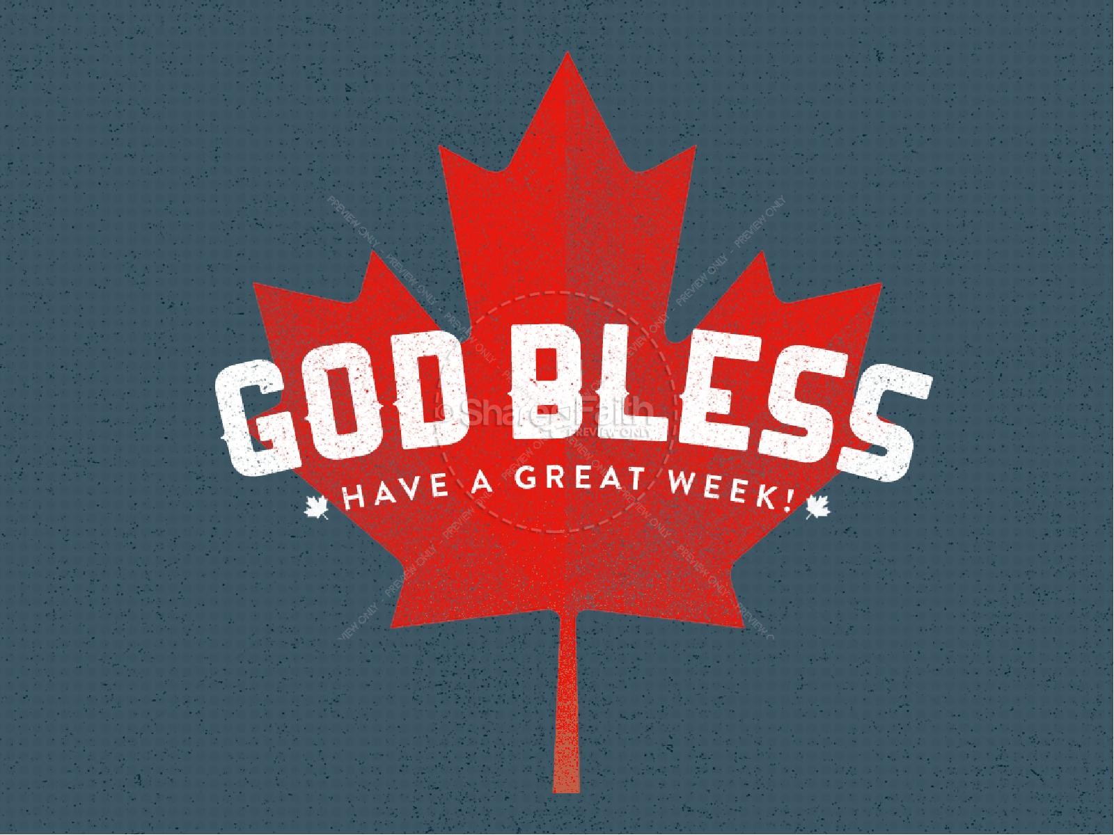 Canada Day Church PowerPoint Thumbnail 3