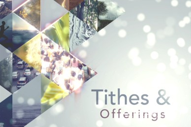 World Tithes and Offering Church Video Loop
