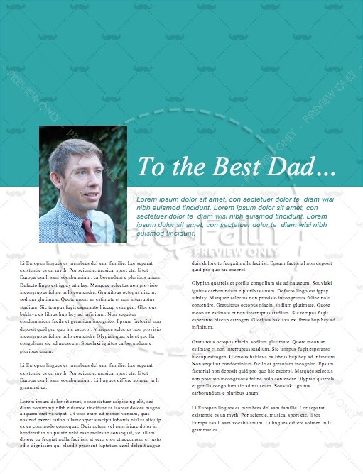 Father's Day Thanks Christian News Letter | page 3