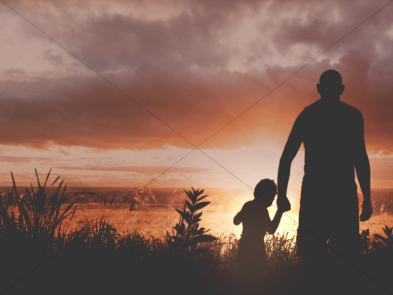 Leading by Example Father's Day Church Worship Background Thumbnail Showcase