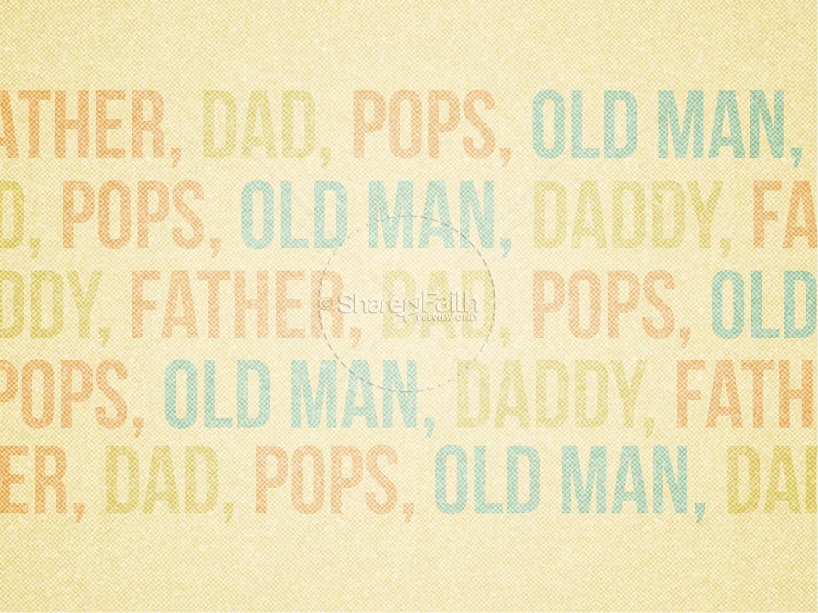 Happy Father's Day Love Church PowerPoint Thumbnail 6