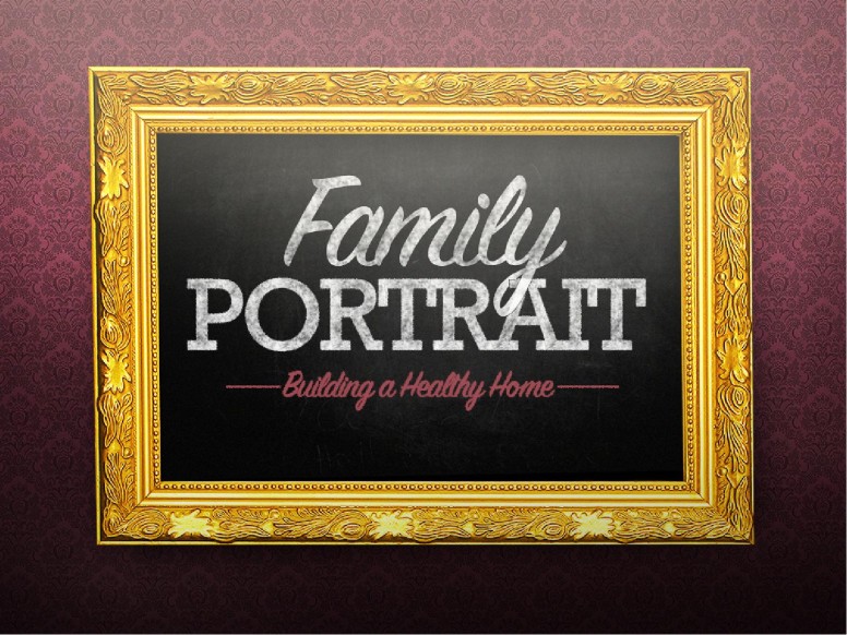 Family Portrait Church PowerPoint