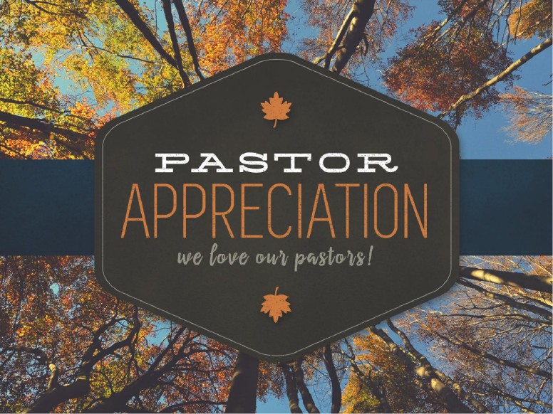 Pastor Appreciation Ministry Church PowerPoint