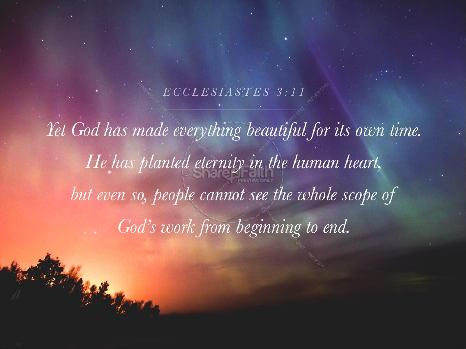 Beautiful Things Christian PowerPoint