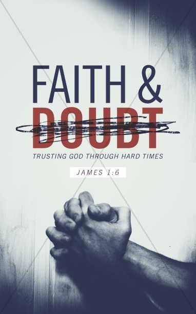 Faith and Doubt Religious Bulletin Thumbnail Showcase
