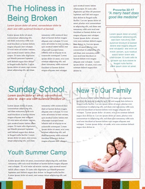 Sunday School is Starting Now Church Newsletter | page 2