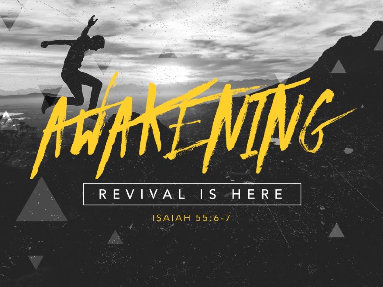 Awakening Revival Is Here Church PowerPoint