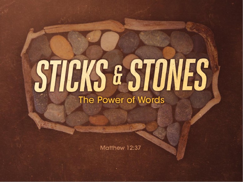 Sticks and Stones Religious PowerPoint
