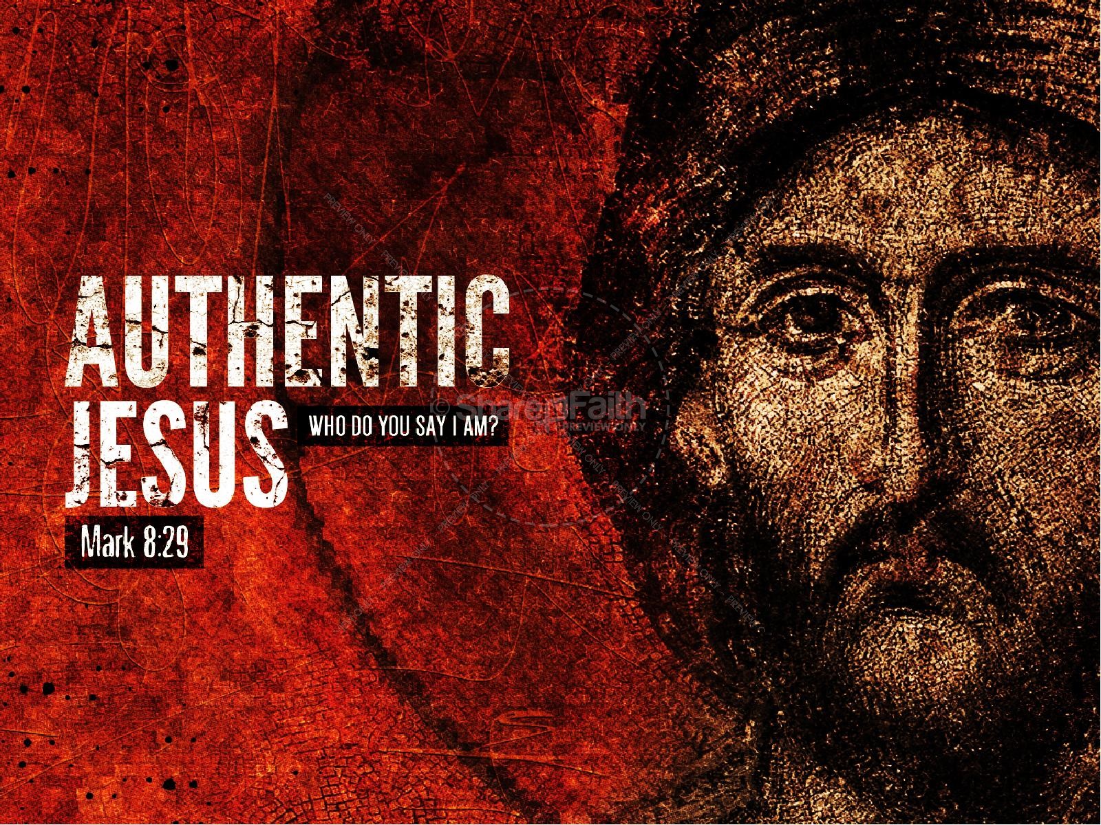 Authentic Jesus Christian PowerPoint