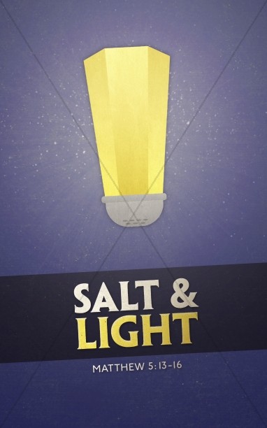 Salt and Light Religious Bulletin Thumbnail Showcase
