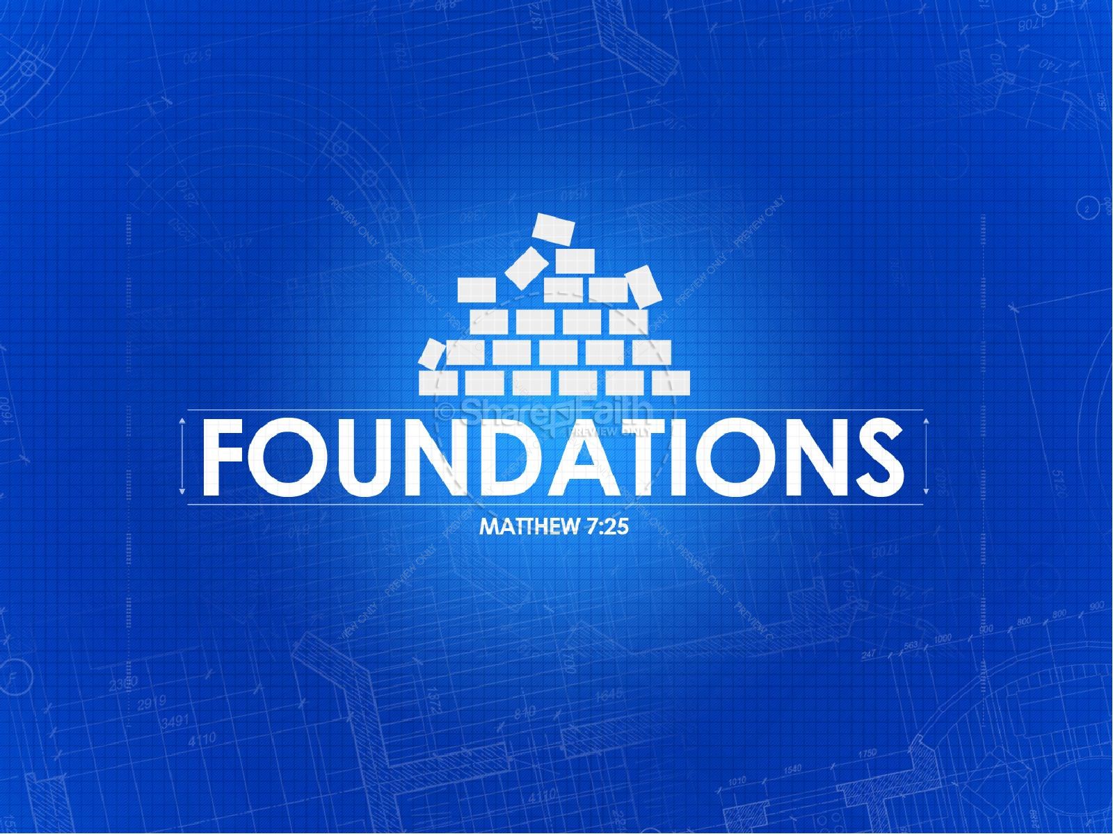 Foundations Ministry PowerPoint Thumbnail 1