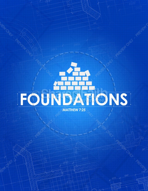 Foundations Ministry Flyer Thumbnail Showcase