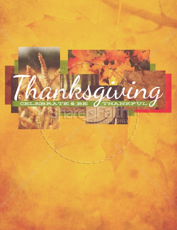 Thanksgiving Fall Christian Flyer Thumbnail Showcase