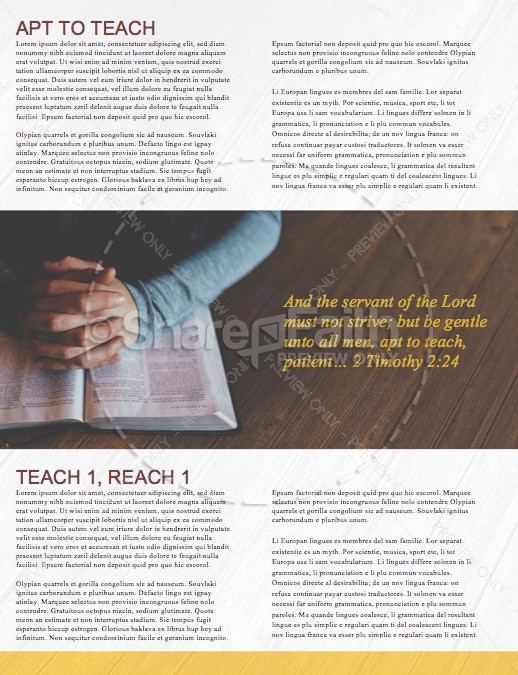 Discovery Classes Ministry Newsletter | page 2