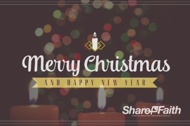 Merry Christmas Eve Candlelight Service Video