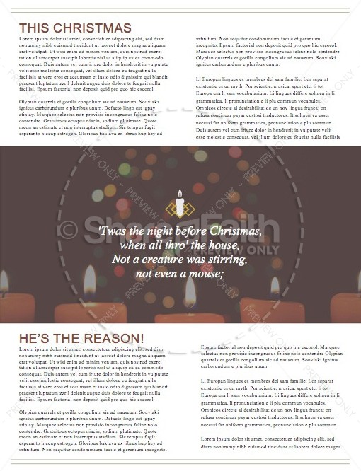 Christmas Eve Candlelight Service Ministry Newsletter | page 2