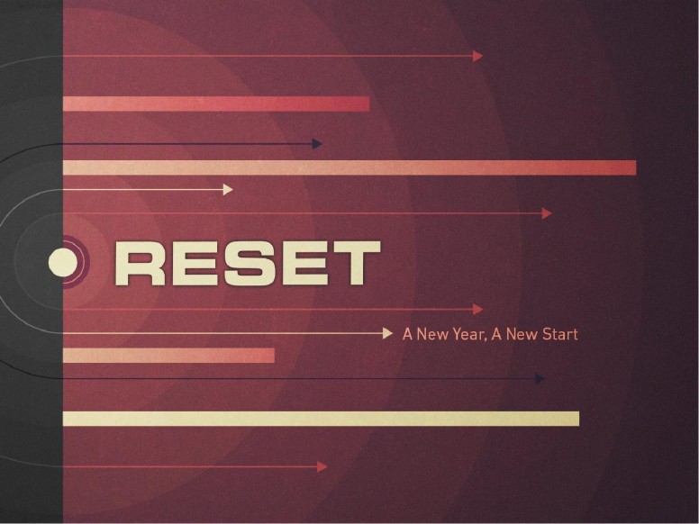 Reset for the New Year Christian Semon PowerPoint