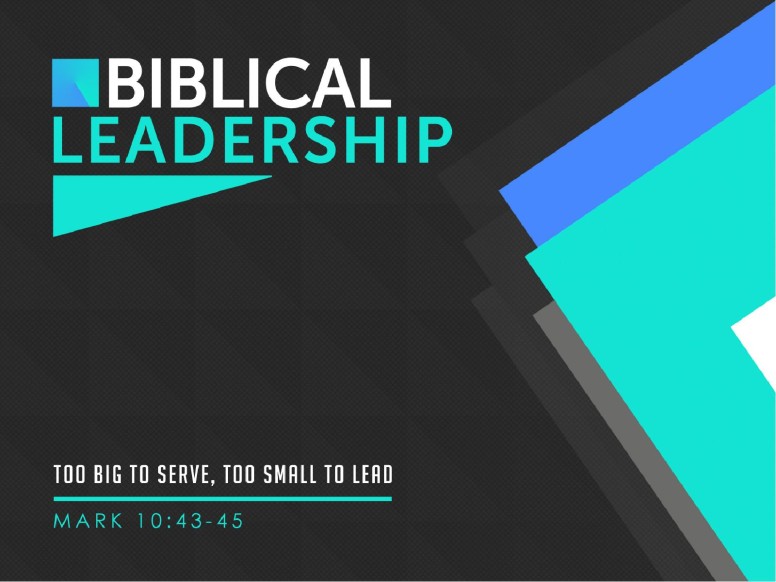 Biblical Leadership Church Sermon PowerPoint