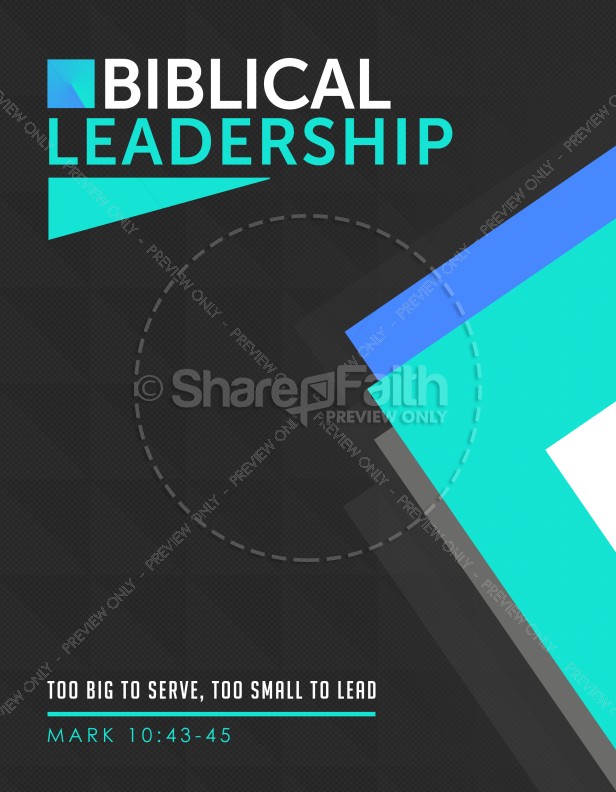 Biblical Leadership Church Flyer Thumbnail Showcase