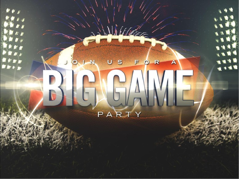 Big Game Party Church PowerPoint
