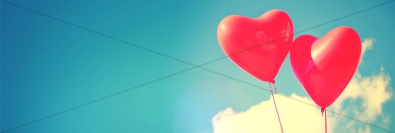 Celebrating Love Valentine's Day Church Website Banner Thumbnail Showcase