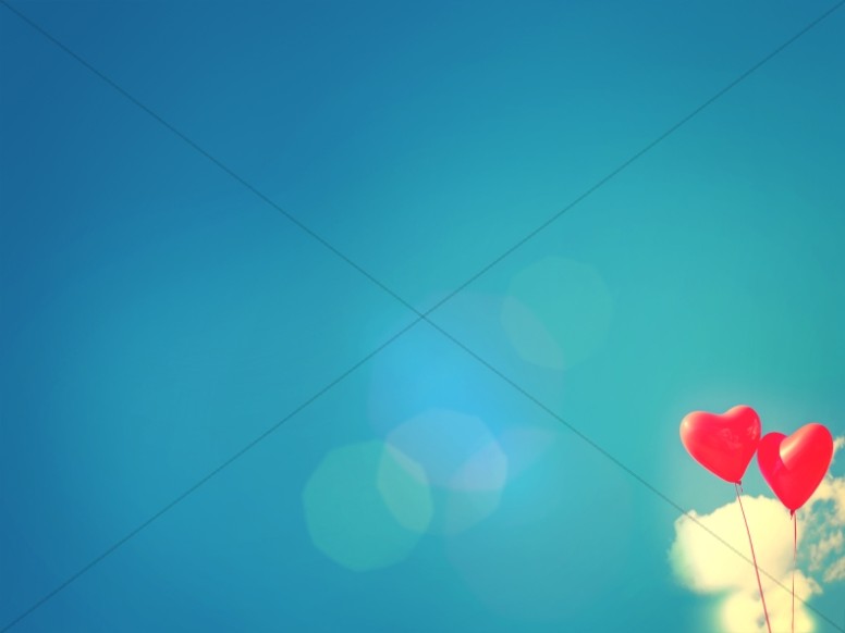 Celebrating Love Valentine's Day Church Worship Background Thumbnail Showcase