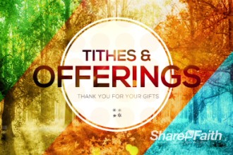 God of All Seasons Tithes and Offerings Church Video Loop | Church ...