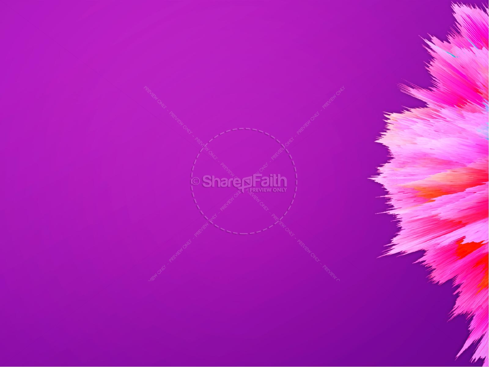 Easter Abstract Christian PowerPoint Thumbnail 7