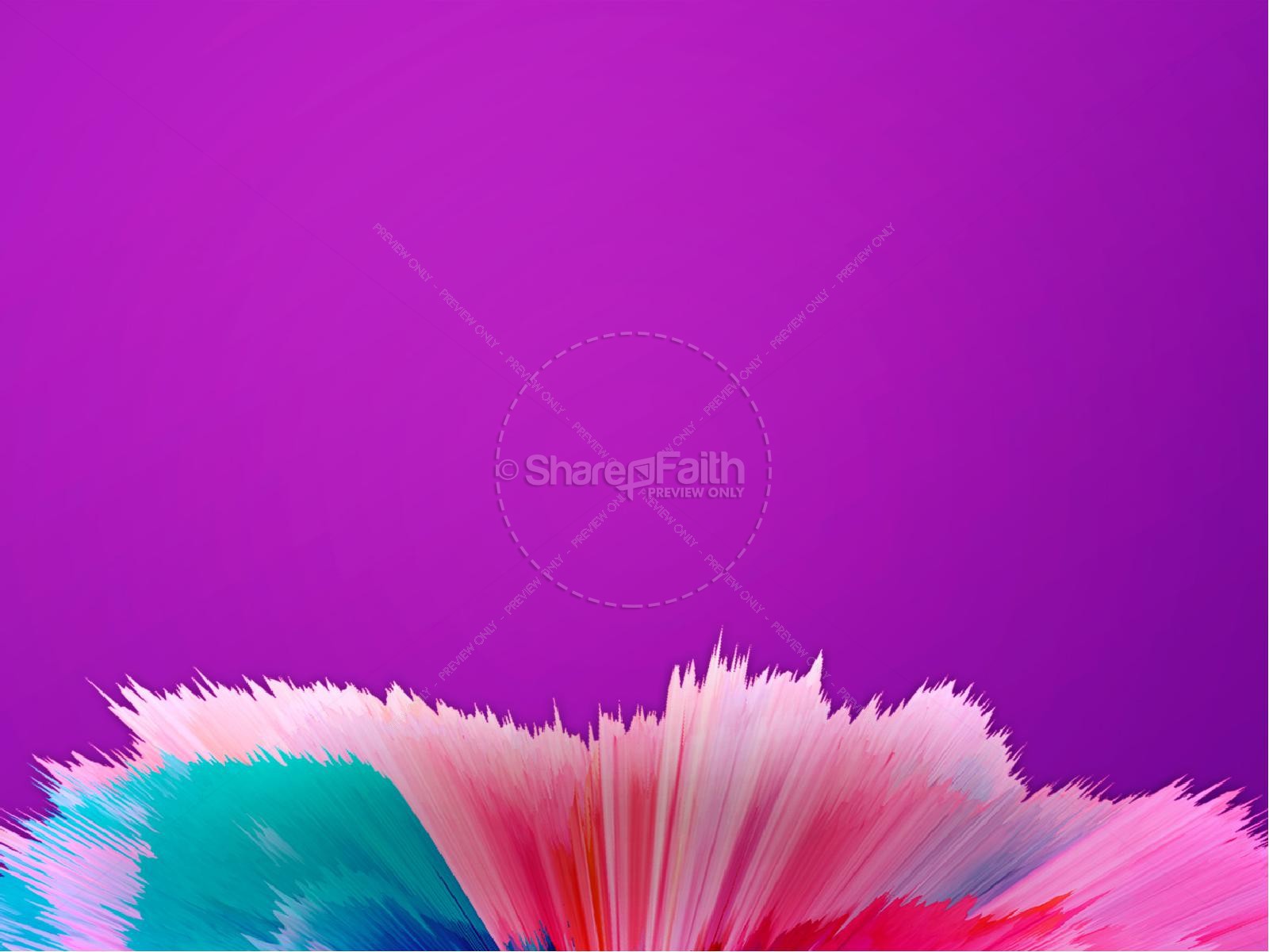 Easter Abstract Christian PowerPoint Thumbnail 8