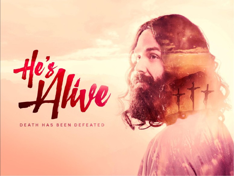 He's Alive Easter Church PowerPoint