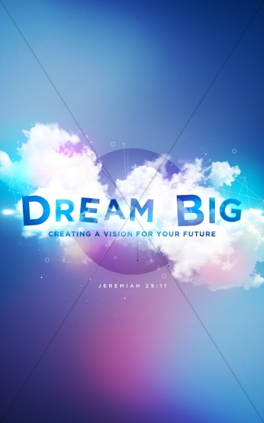 Dream Big Church Bulletin Thumbnail Showcase
