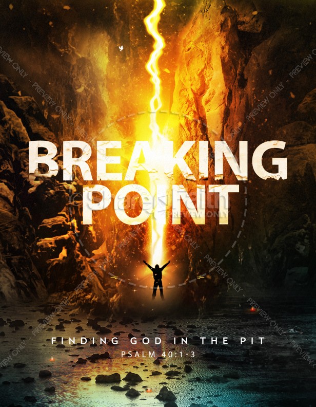 Breaking Point Church Flyer Thumbnail Showcase