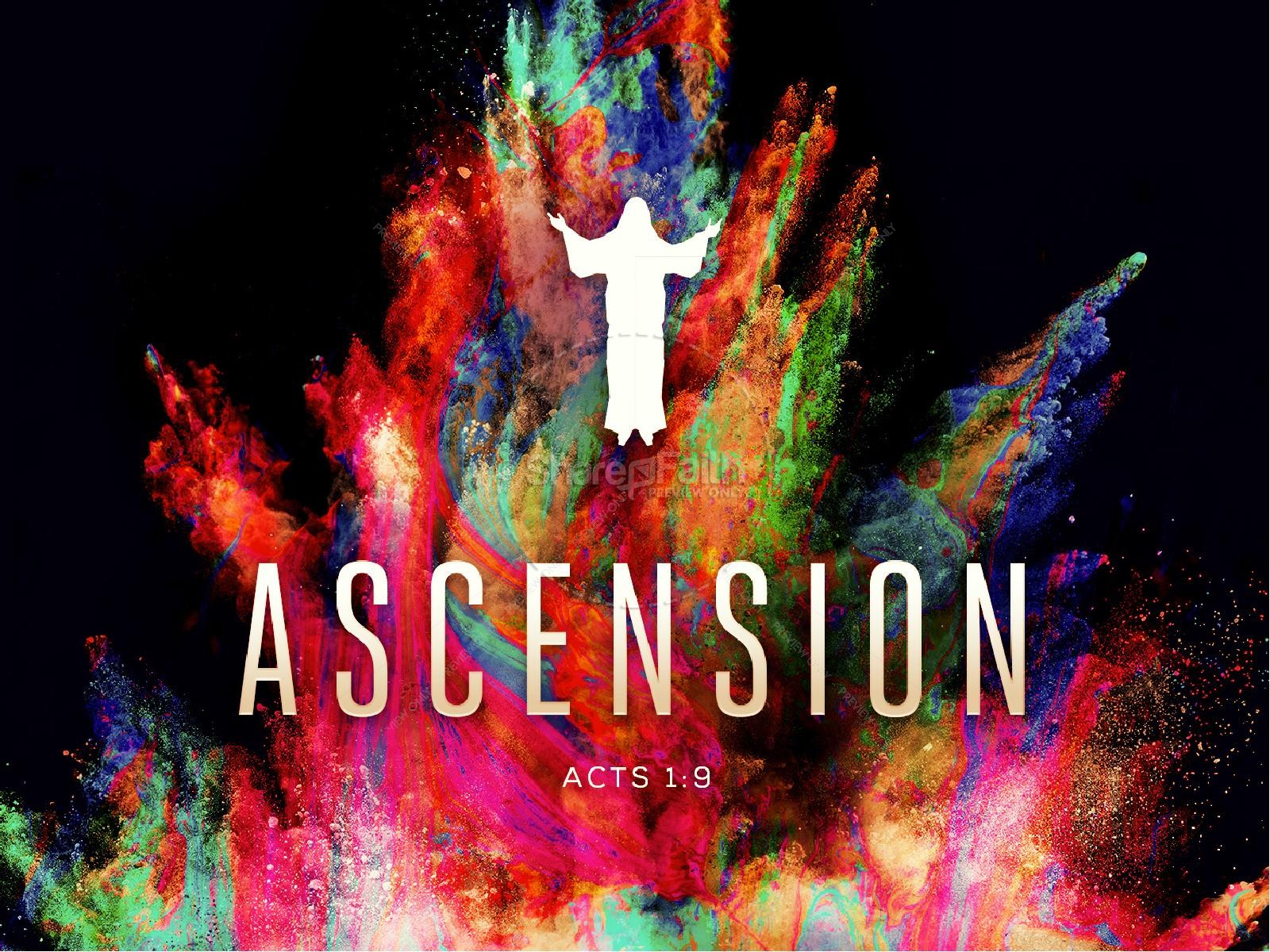 Ascension Church Sermon PowerPoint Thumbnail 1
