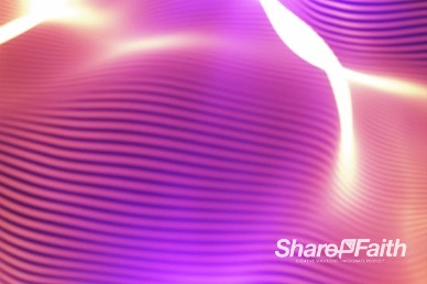 Rolling Digital Waves Abstract Worship Video Background