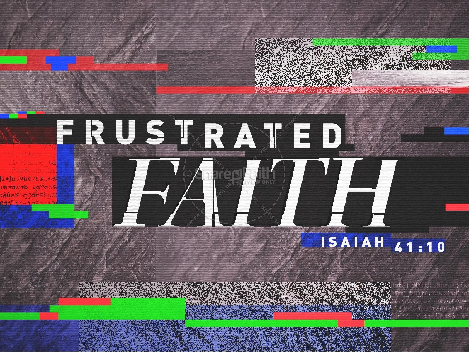 Frustrated Faith Church PowerPoint Thumbnail 1