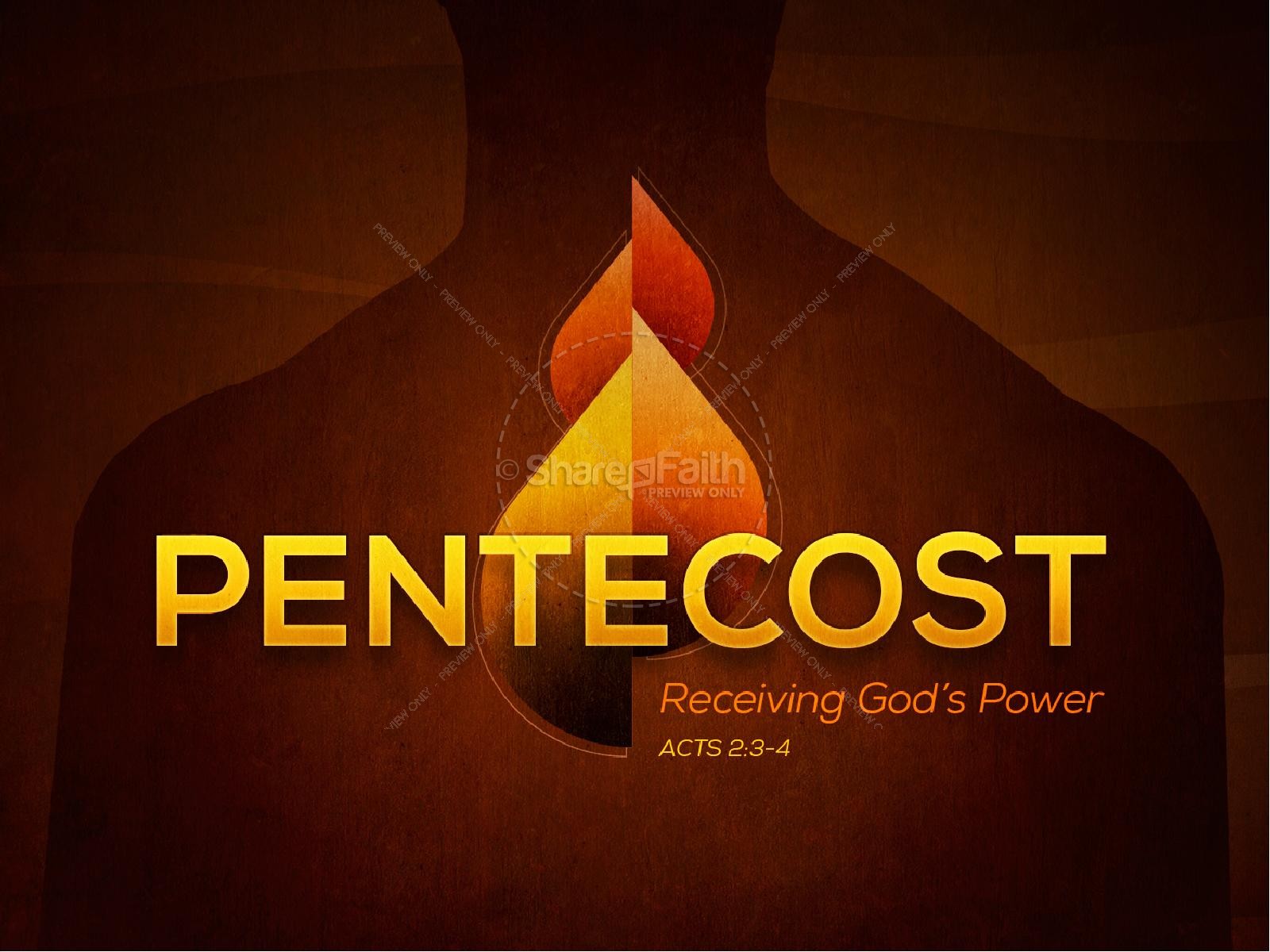 Pentecost God's Power Church PowerPoint