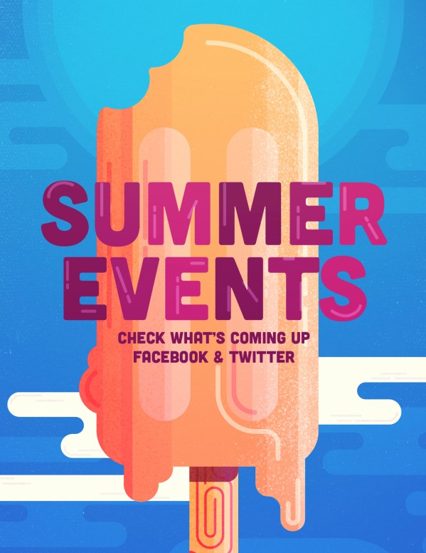 Church Summer Events Flyer