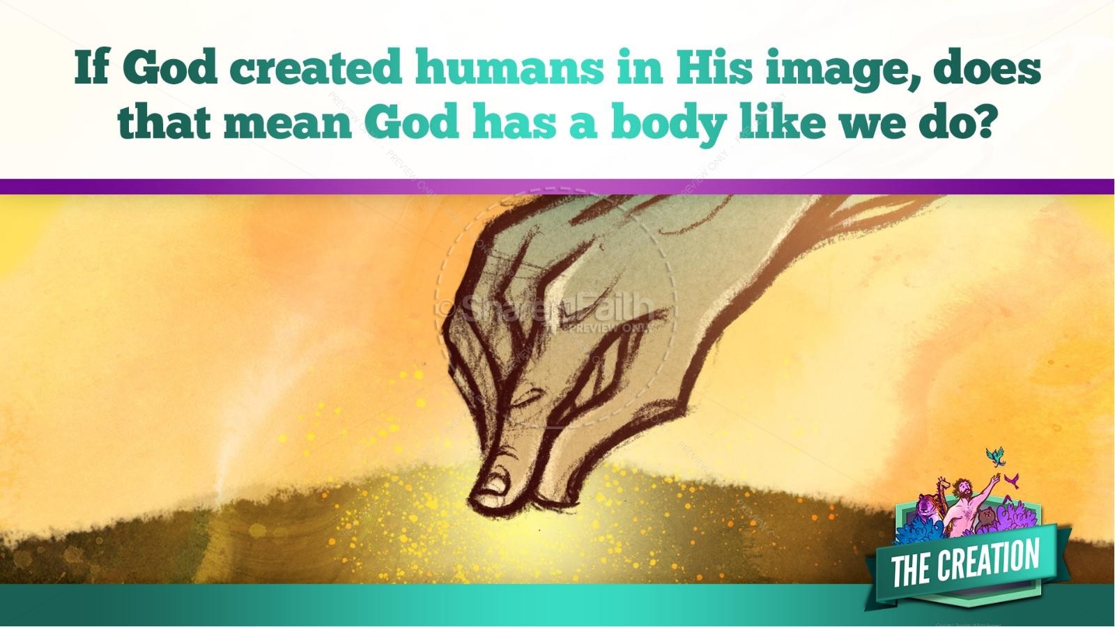 The Creation Story Kids Bible Lesson | slide 23