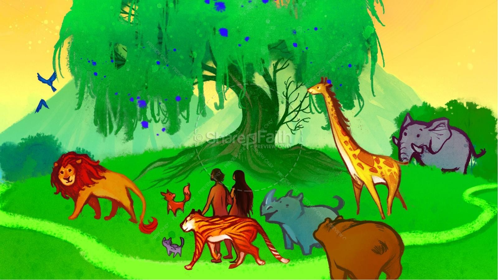 The Creation Story Kids Bible Lesson
