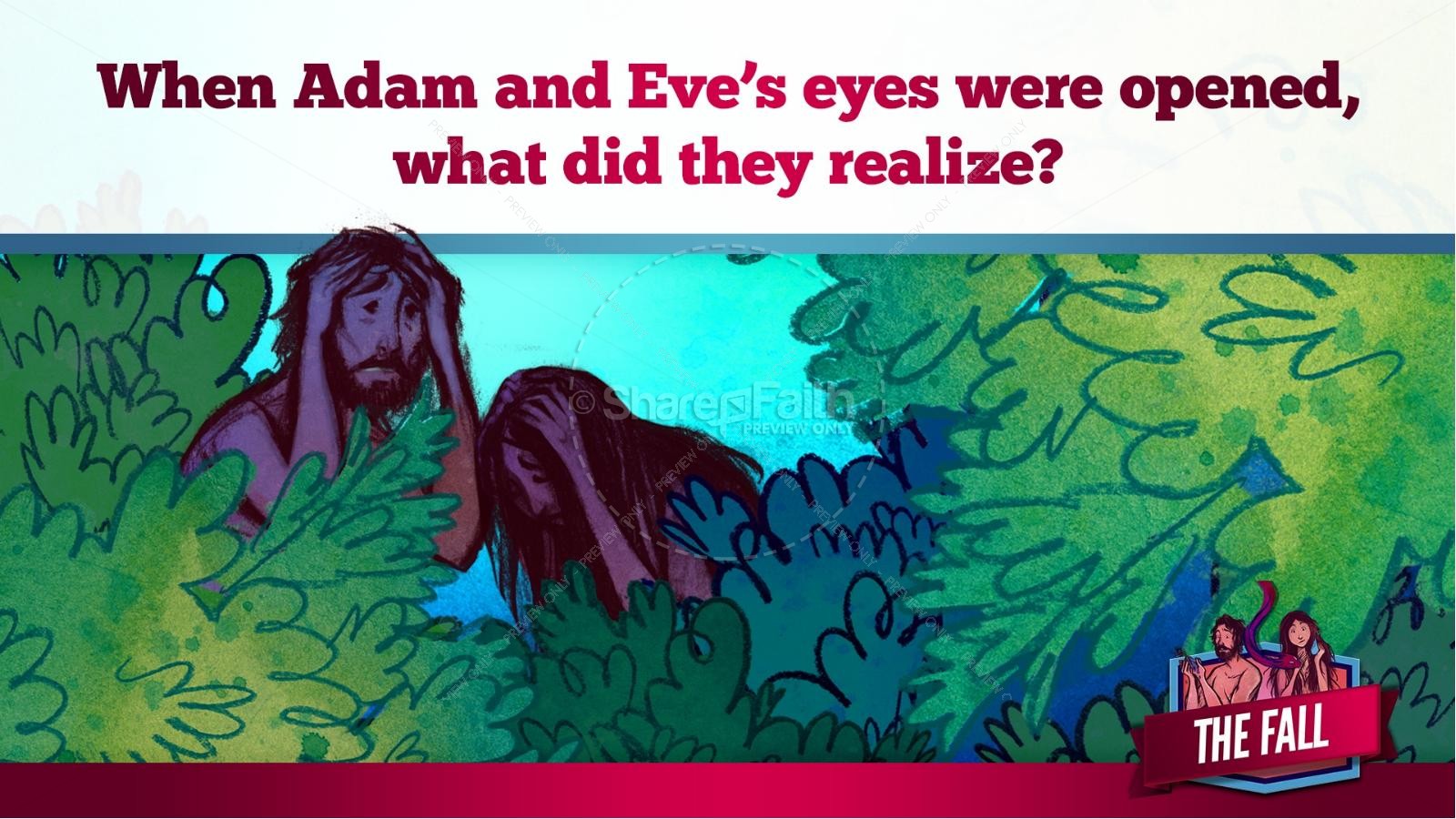 The Fall Of Man Genesis 3 Kids Bible Story Thumbnail 28